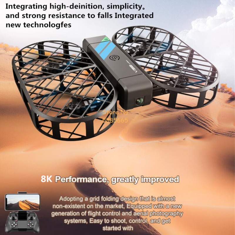 Drone Camera 4K - 8K HD Camera 360° Protection Optical