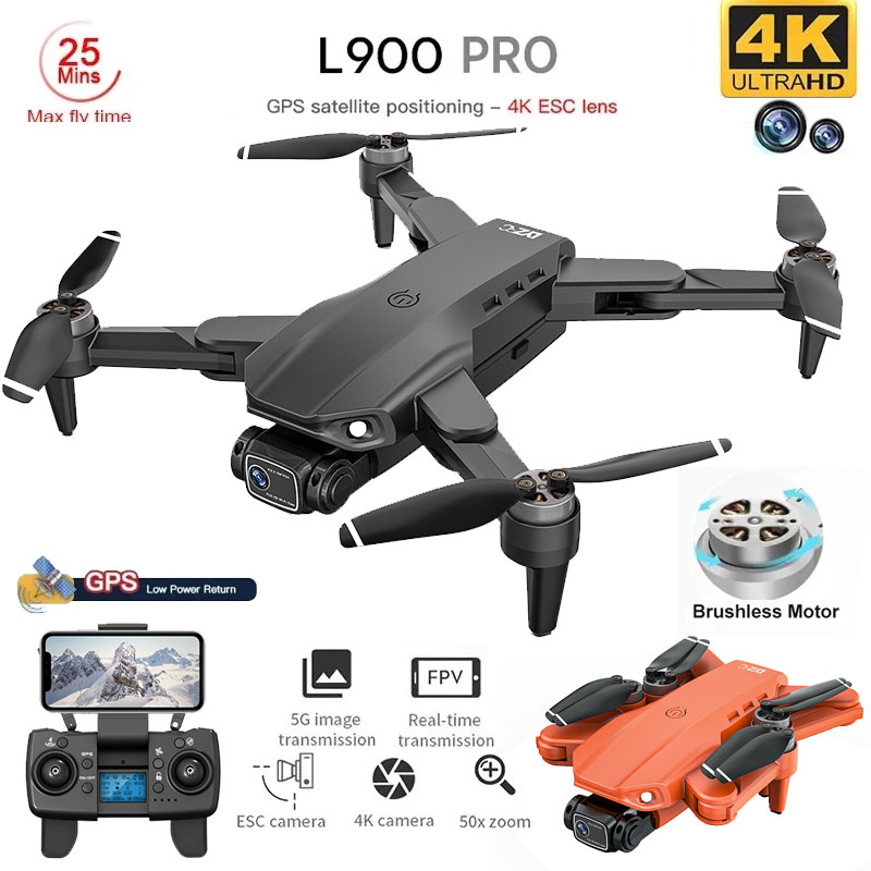 Drone Camera 4K - L900 Pro GPS Drone 4K Professional