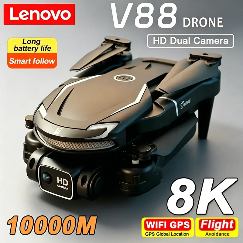 Drone Camera Mount - Lenovo Drone V88 8K 5G Professional