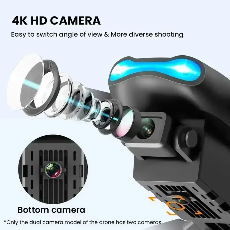 New E99Pro RC Drone 4K Profess - Drone Camera Wide Angle review and price