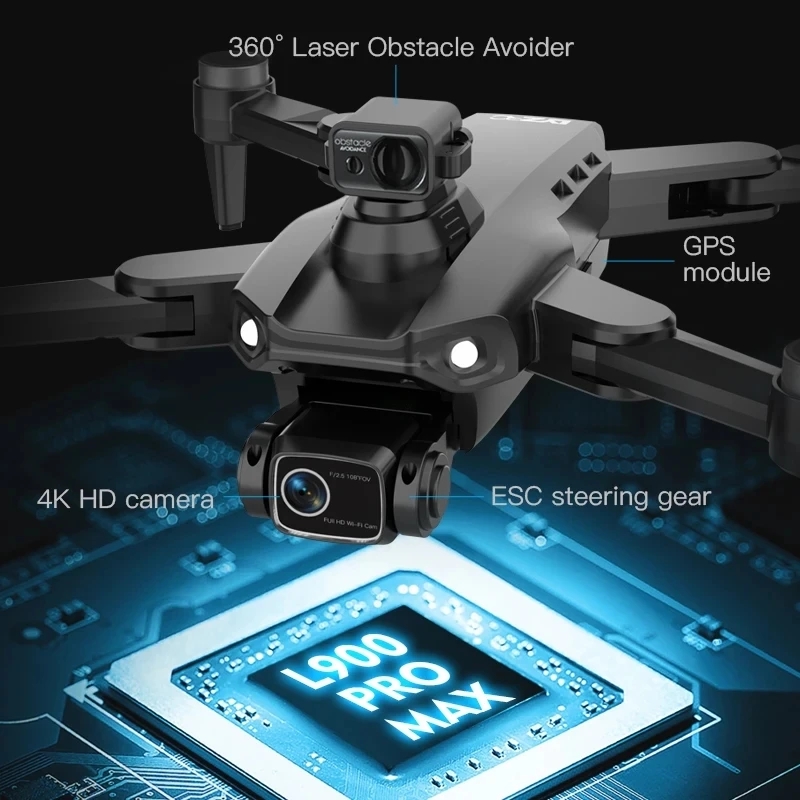 L900 Pro MAX GPS Drone 4K Prof - Drone Camera Night Vision review and price