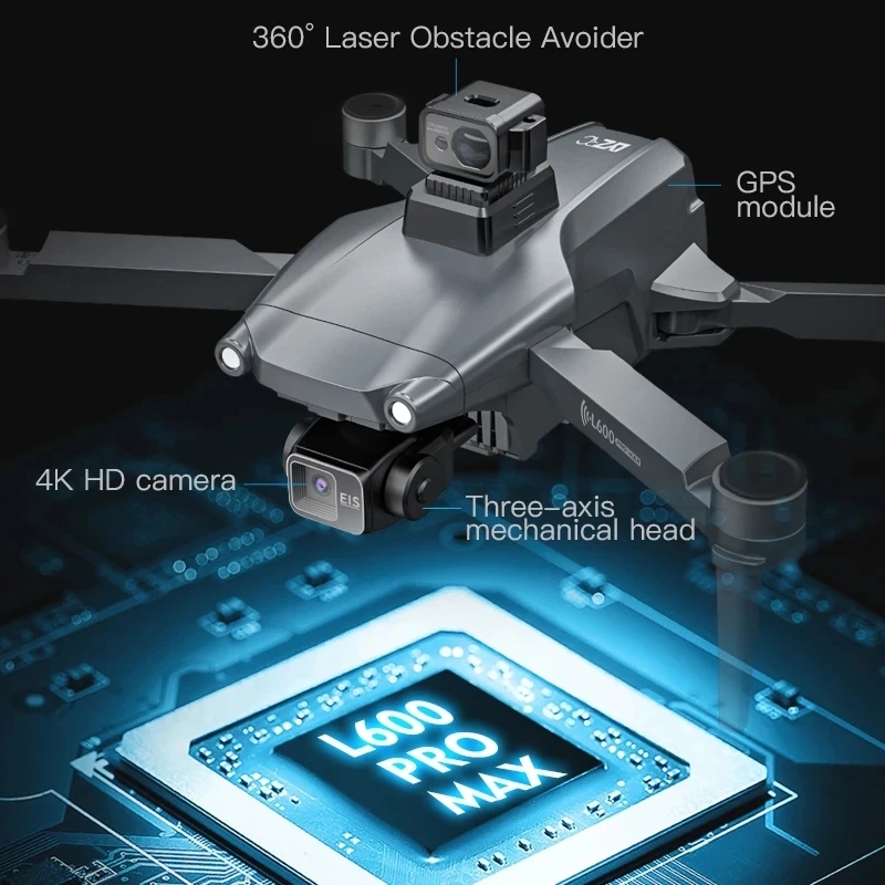 L600 PRO MAX GPS Drone Profess - Drone Camera 4K review and price
