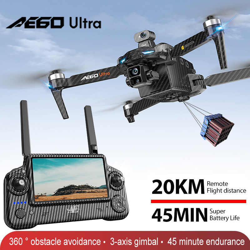 AE60 GPS Drone Professional 8K - Drone Camera With Gimbal review and price
